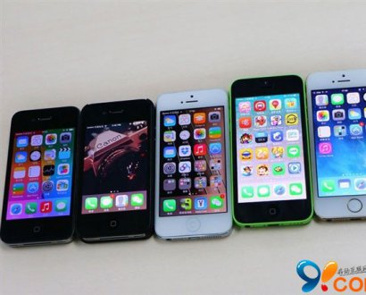四代五款iPhone运行iOS 7.1流畅度全对比